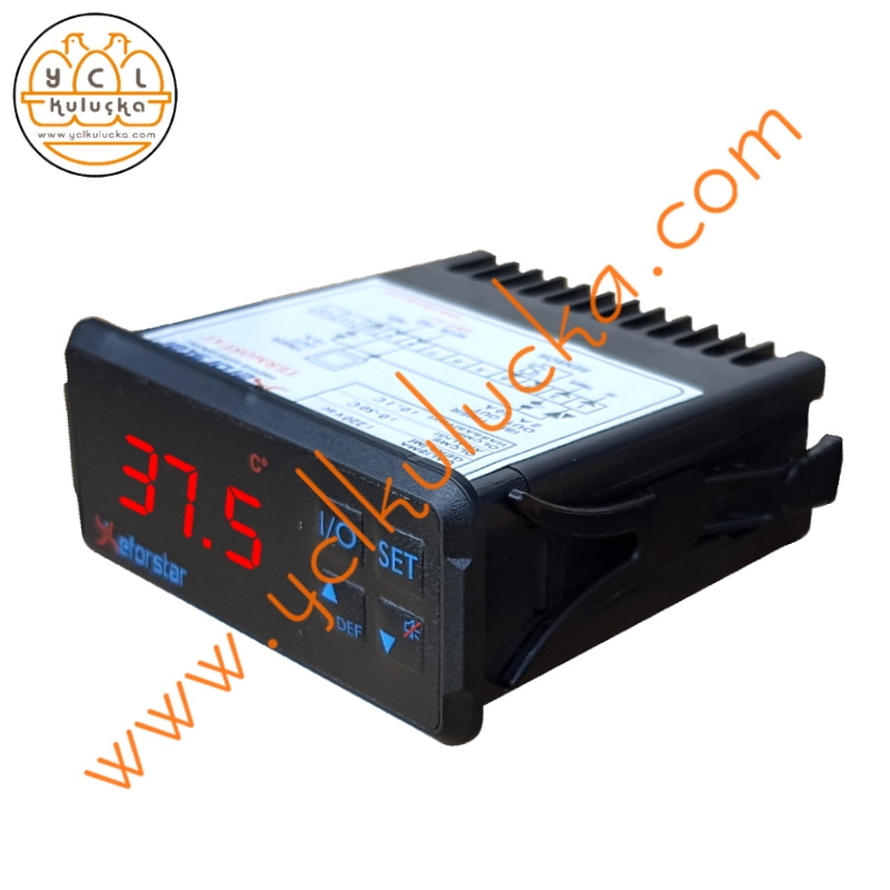 Eforstar PL-1300-T Isı Ölçme ve Çift Timer Motor Kontrol Cihazı (Termostat+Timer)