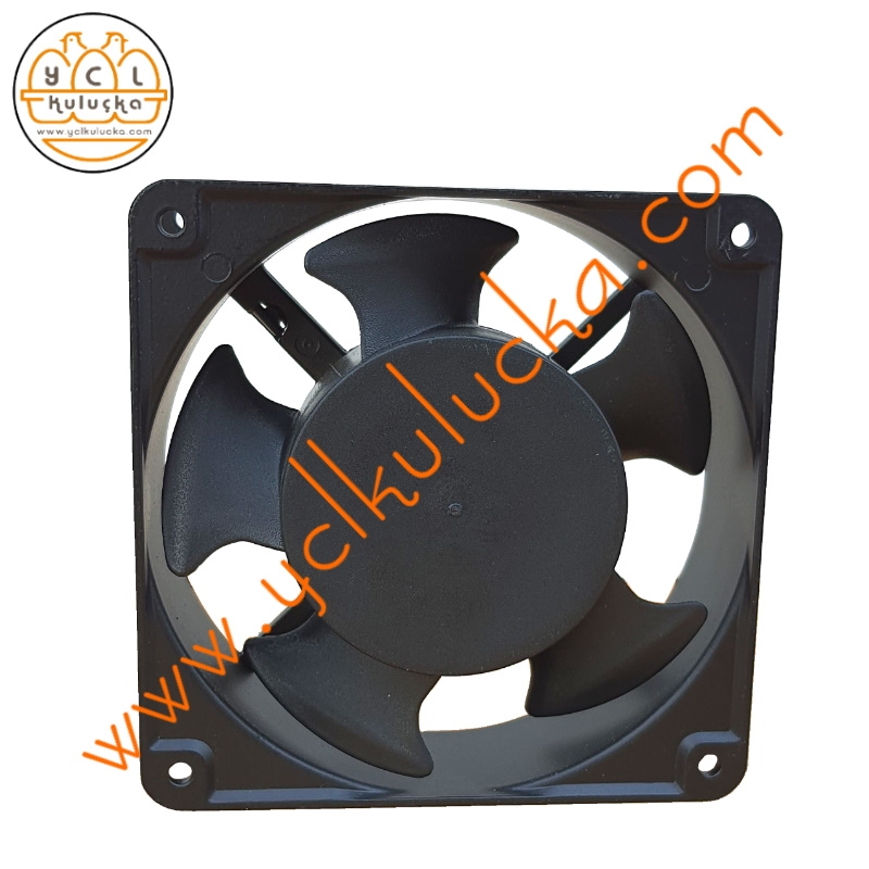 12x12 cm Axial AC Ball Bearing (Bilyalı) Fan
