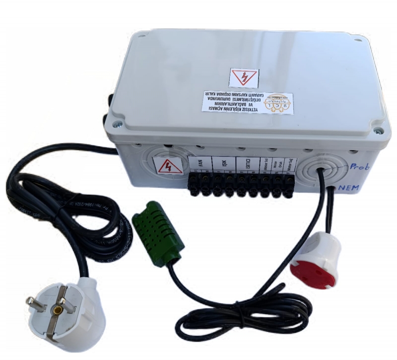 Eforstar HT-24-C4 Cihazı ile Bağlantıları Hazır Kumanda Panosu